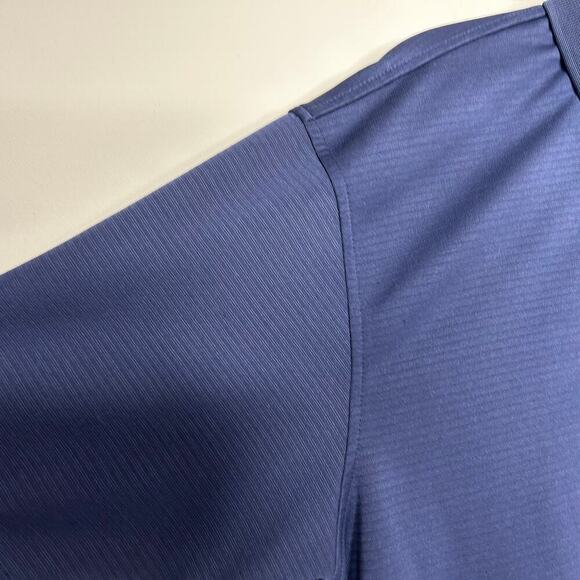 Tommy Armour Blue Golf Polo Shirt Size M Dri-Logic Short Sleeves - Picture 10 of 10
